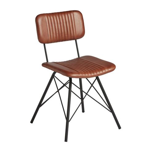 Chaise Latéral Huke - Cuir Bruciato