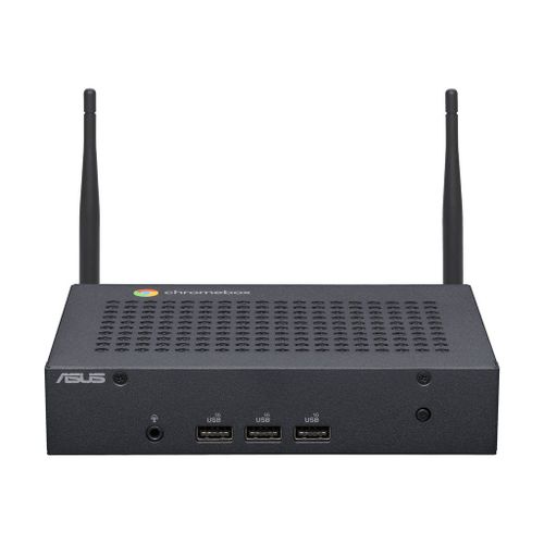 ASUS Fanless Chromebox CF40 BC014UN - Celeron N4500 1.1 GHz 4 Go RAM 32 Go Noir