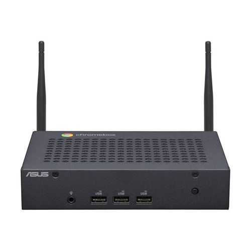 ASUS Fanless Chromebox CF40 BC015UN - Celeron N4500 1.1 GHz 8 Go RAM 64 Go Noir
