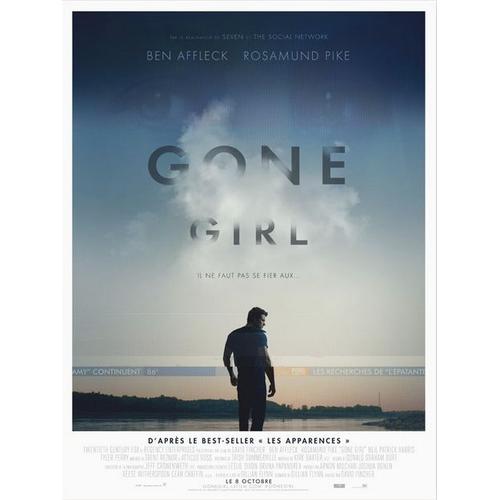 Gone Girl (2014) - Affiche Originale De Cinéma - 40x60 Cm - Pliée - David Fincher, Ben Affleck, Rosamund Pike, Neil Patrick Harris