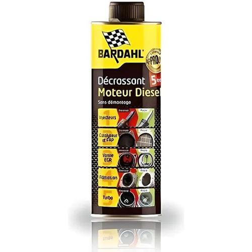 Bardahl Décrassant Moteur Diesel 5 En 1 Egr Turbo Fap Injecteur Admission 500 Ml