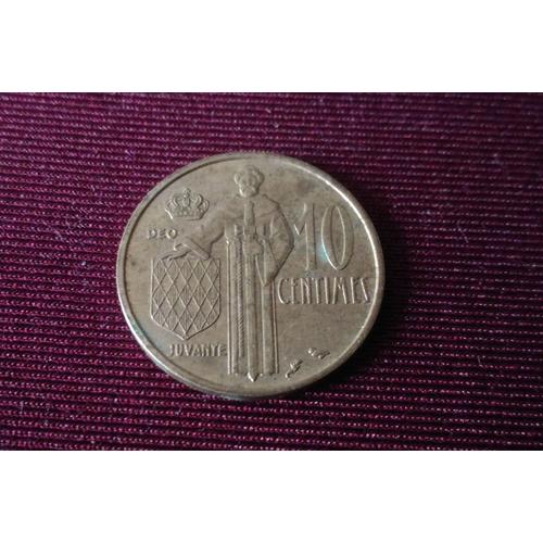 10 Centimes Monaco 1962