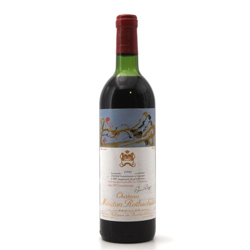 Château Mouton Rothschild 1981 - Pauillac 75cl