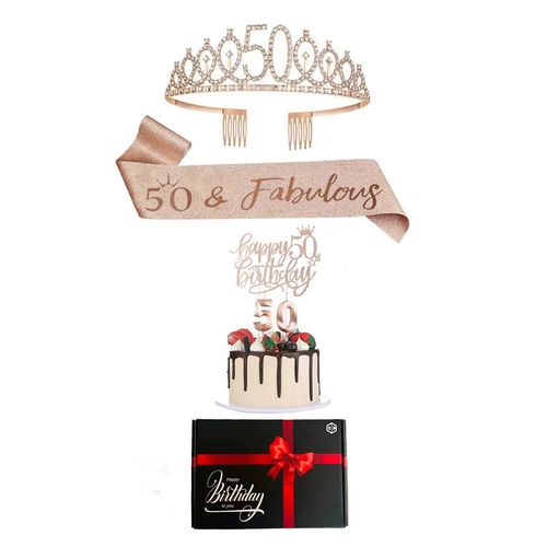 Pack D'accessoires Anniversaire 50 Ans