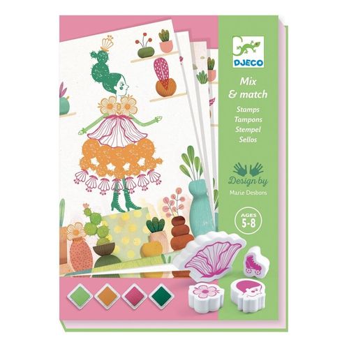 Tampons Mix And Match Flower Girls