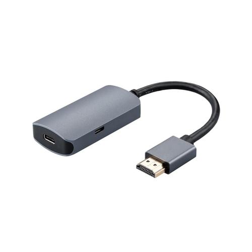 Adaptateur de câble HDMI mâle vers USB-C femelle entrée HDMI vers