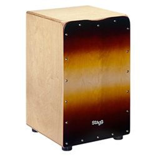 Stagg Caj-50m Sb - Cajon Sunburst Moyen Format (+Housse)