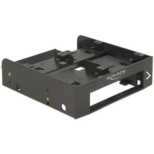 Delock Einbaurahmen 5? 4x2,5" Hdd/ssd Bk | Kunststoff Schwarz