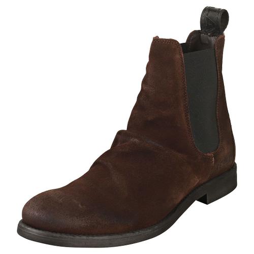 Replay City Homme Bottes Chelsea Marron Fonc?