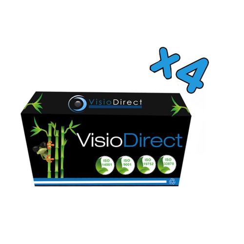 VisiodirectÎ 4 Toner cartouche d'encre Laser type CF226A NOIR pour imprimante HP LaserJet Pro M402dn M402dw M402n MFP M426dw MFP M426fdn MFP M426fdw M402d M402dne 3100 pages Certifi? ISO 9001 ISO 14001