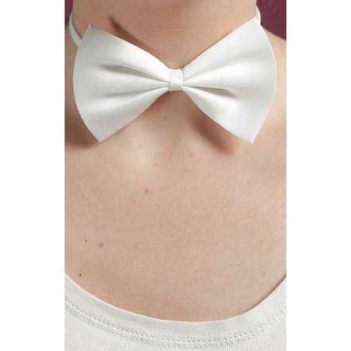Noeud Papillon Blanc