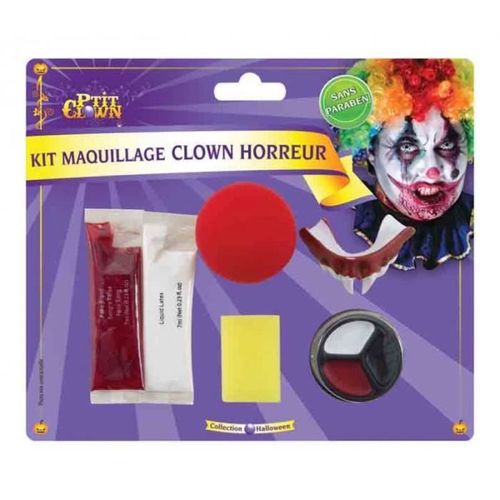 Kit De Maquillage De Clown Qui Fait Peur