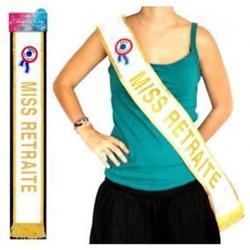 Echarpe Or Miss Retraite