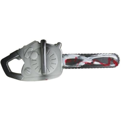 Tronçonneuse En Plastique - Ptit Clown - Halloween - Accessoire De Déguisement - Gris