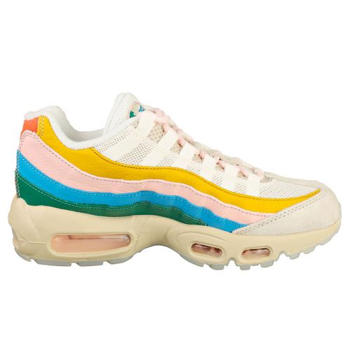 white orange blue air max 95