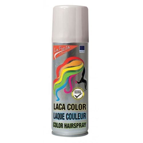 Bombe Spray Couleur Cheveux Gris - Ptit Clown - Accessoire Déguisement Adulte