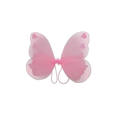 Ailes De Papillon - Ptit Clown - 32 X 48 Cm - Rose - Enfant - 1 Pièce