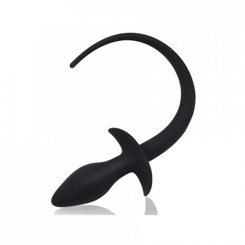 Queue De Puppy Plug Queue De Chien Silicone 7.5 X 3.1cm Noir Kinky Puppy