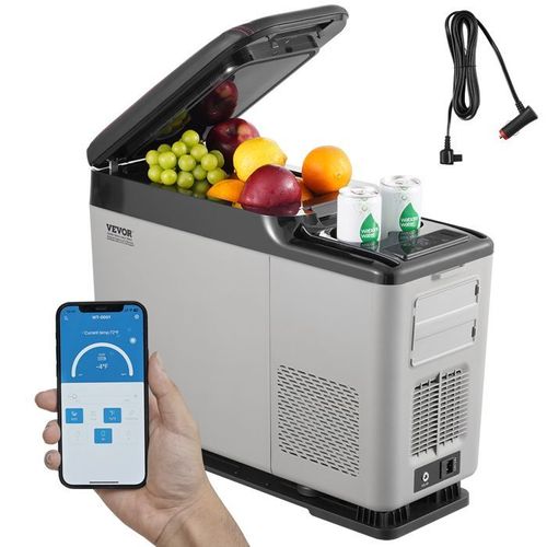 Réfrigérateur Portable à Compression 15 L Double Zone-VEVOR-Glacière à Zone Unique-pour Camion Bateau Maison Camping