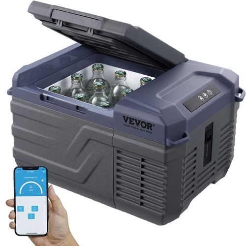 Réfrigérateur Portable à Compression 9 L Double Zone-VEVOR-Glacière à Zone Unique-pour Camion Bateau Maison Camping