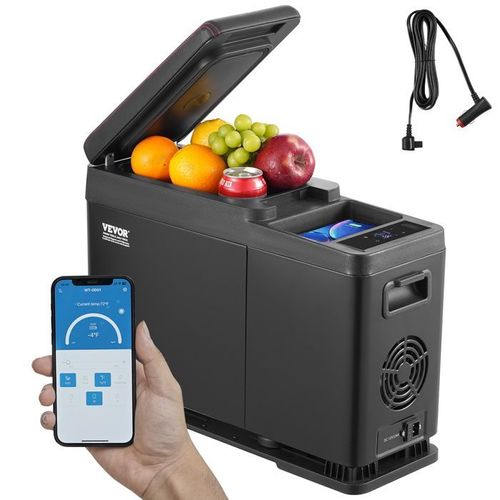 Réfrigérateur Portable à Compression 8 L Double Zone-VEVOR-Glacière à Zone Unique-pour Camion Bateau Maison Camping