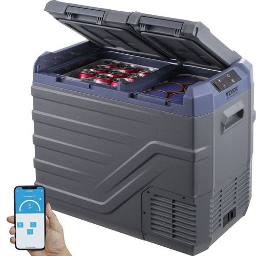 Réfrigérateur Portable à Compression 40 L Double Zone-VEVOR-pour Camion Bateau Maison Camping Extérieur