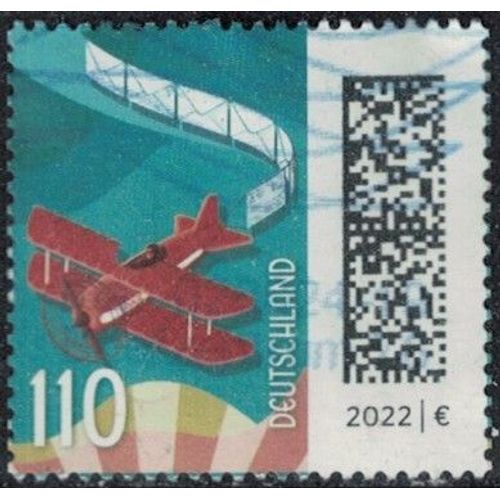 Allemagne 2022 Oblitéré Used Enveloppes Avion Et Lettres Su