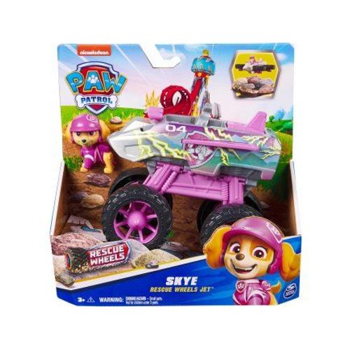 Coffret Pat Patrouille Stella + Véhicule Tout Terrain Wheels Transformable En Avion - Set Figurine Et Véhicule + 1 Carte Tigre