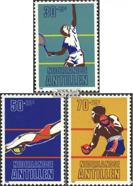 Néerlandais Antilles 445-447 Neuf 1981 Sports