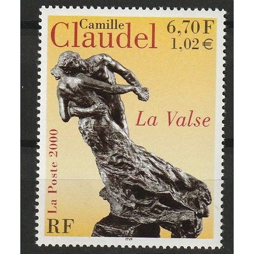Série Artistique. Camille Claudel, Sculture La Valse. 2000 Timbre Neuf** N° 3309