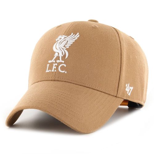 47 Brand Curved Snapback Cap - Fc Liverpool Camel