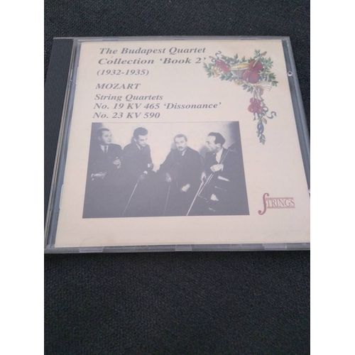 Mozart;String Qrts.19 & 23