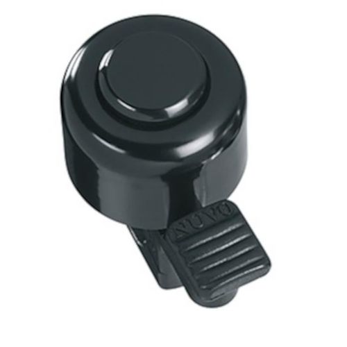 Ergotec Sonnette De Vélo 35 Mm Aluminium Noir