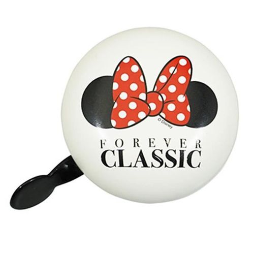 Sonnette Retro Disney Blanc Deco Minnie (Vendu A L'unite)