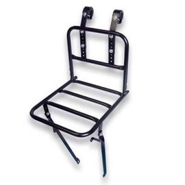 Front Carrier Basil Avant Metal Noir Satin L