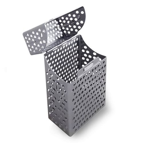 Boite de paquet de cigarette en aluminium micro perforé noir