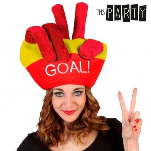 Chapeau Doigts Drapeau Espagnol Avec Inscription Goal ! - Accessoire Supporters