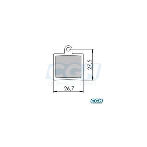 Plaquette Frein Vtt 20 Clarks Sintered Adapt. Hope Mini Calipers (Pr)