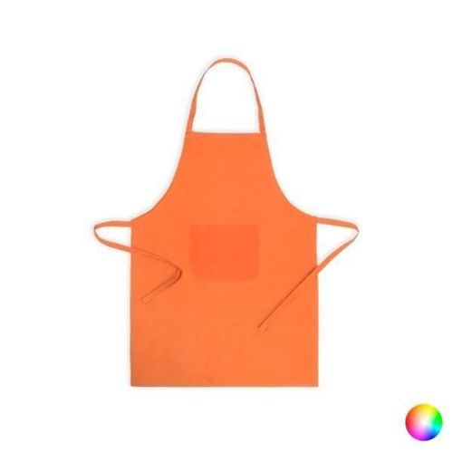 Tablier Avec Poche En Coton Et Polyester (65 X 90 Cm) - Tablier Cuisine Couleur - Orange
