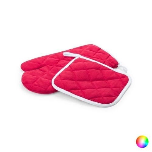 Maniques En Coton Et Polyester (2 Pcs) - Manique Gant De Cuisine Couleur - Orange