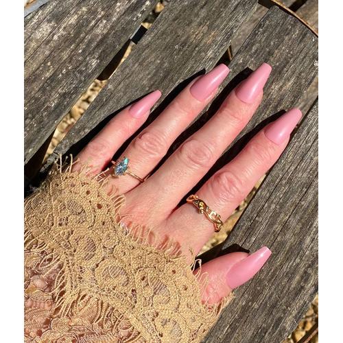 Faux Ongles X24 Coffin Nude Nude