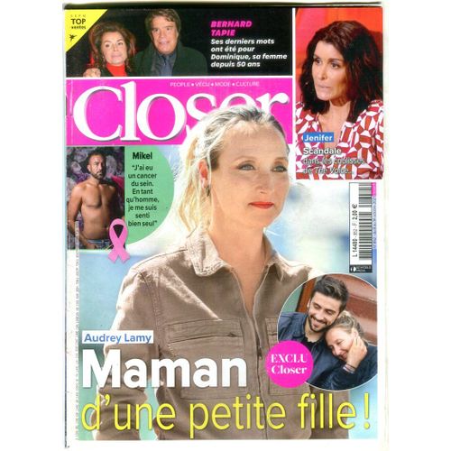 Closer - N°852 : Audrey Lamy - Maman D'une Petite Fille