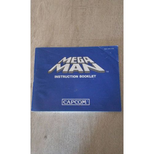 Notice Original De Jeu Mega Man Pour Nintendo Nes