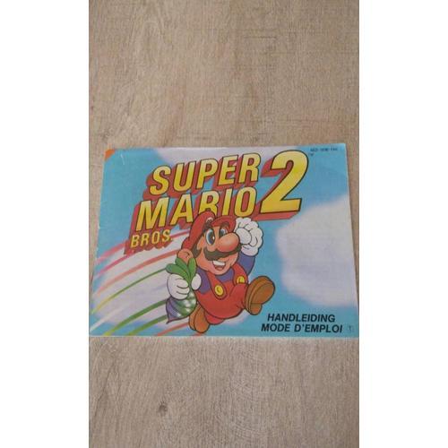 Notice Original De Jeu Super Mario Bros 2 Pour Nintendo Nes