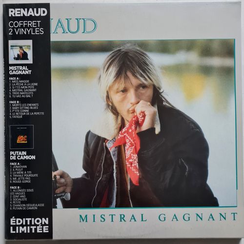Renaud Coffret 2lp Vinyles ; Mistral Gagnant / Putain De Camion