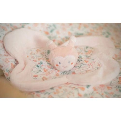 Doudou Papillon Rose Pâle Mon Premier Major Jouet Bébé Naissance 