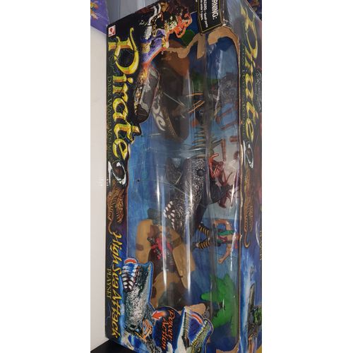 Jouet Pour Enfants / Coffret Pirate Power Action / L'attaque Des Pirates / Accessoires Et Animaux Inter Actifs L'eclipse Peut Flotter / 53x22x17cm