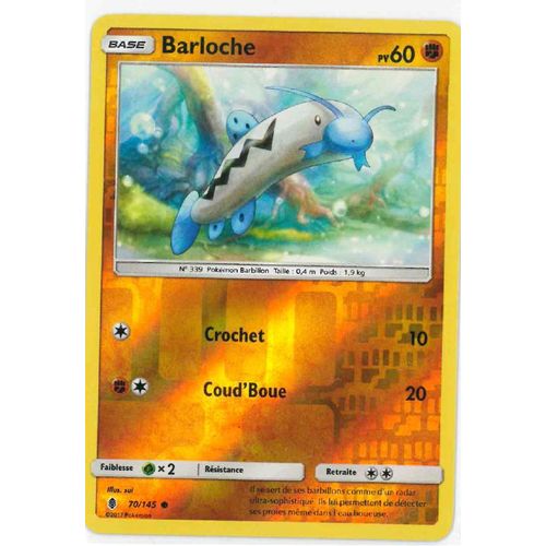 Pokémon - 70-R/145 - Barloche - Reverse