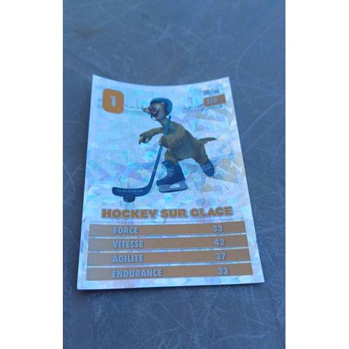 Carte L Age De Glace  Hockey Sur Glace N 1