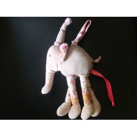 Doudou Hochet Coloré Élephant Du Pareil Au Meme